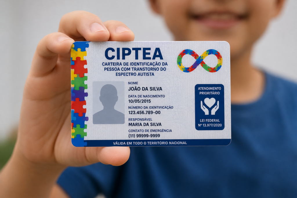 Carteira de Identificação da Pessoa com Transtorno do Espectro Autista CIPTEA