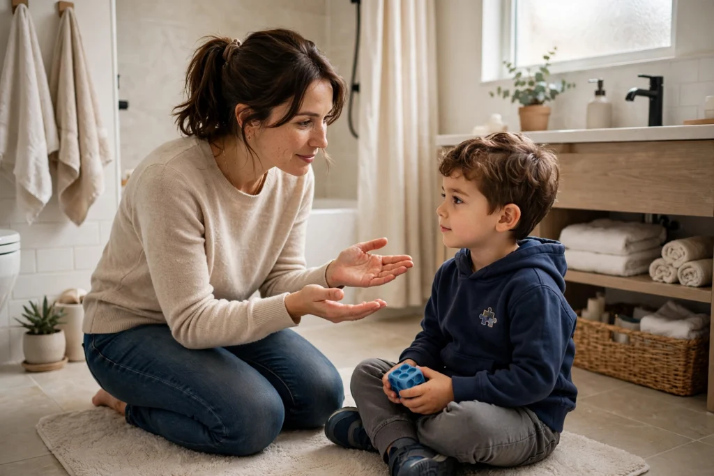 desfralde no autismo realizado com acolhimento e respeito ao tempo da criança Nome do arquivo